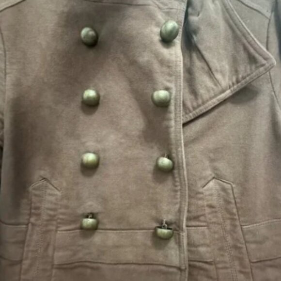 Brown Marc Jacobs Vintage Double Breasted Military Utility Jacket Size L - Picture 2 of 7